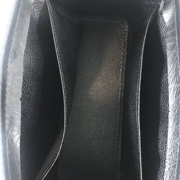 Vintage Black Leather Doctor Physician Medical Bag Satchel - Picture 11 of 13